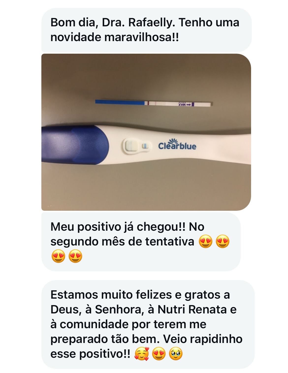 Print de Depoimento